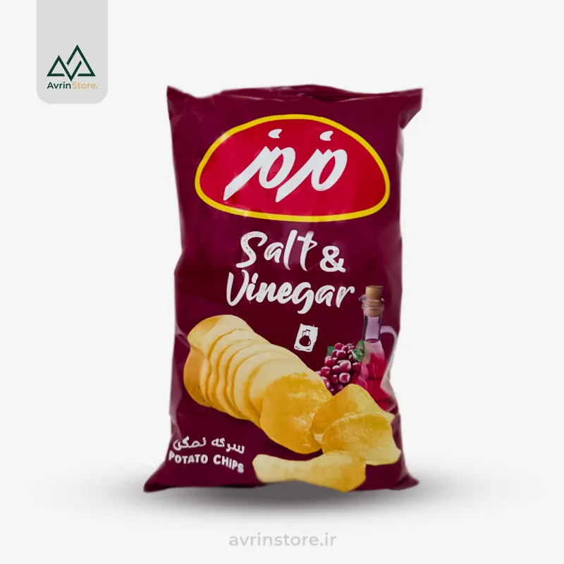 Mazmaz-vinegar-chips چیپس سرکه نمکی مزمز - Image 1