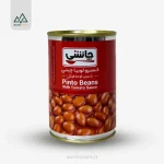 کنسرو لوبیا چیتی با سس گوجه چاشنی