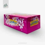دستمال کاغذی 300 برگ سافتلن طرح باغ بهشت