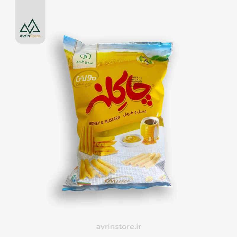 movagat-1460 مولتی گرین خردل و عسل چاکلز 90 گرم - تصویر 1