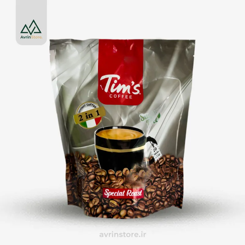 movagat-1504 کافی میکس 2 در 1 بدون شکر Tims - تصویر 1
