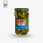 خیارشور درجه یک 650 گرم مهرام
