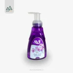 فوم دستشویی بنفش حاوی عصاره الویه را 500گرمی AVE