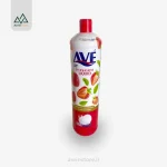 مایع ظرفشویی قرمز رایحه توت فرنگی یک لیتری AVE
